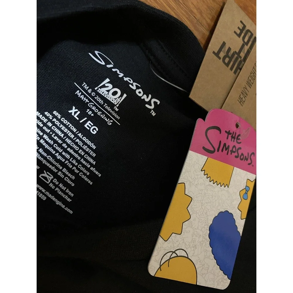 The Simpsons BART Simpson Eat My Shorts Bad Boy Don't Have A Cow New! NWT‎ XL